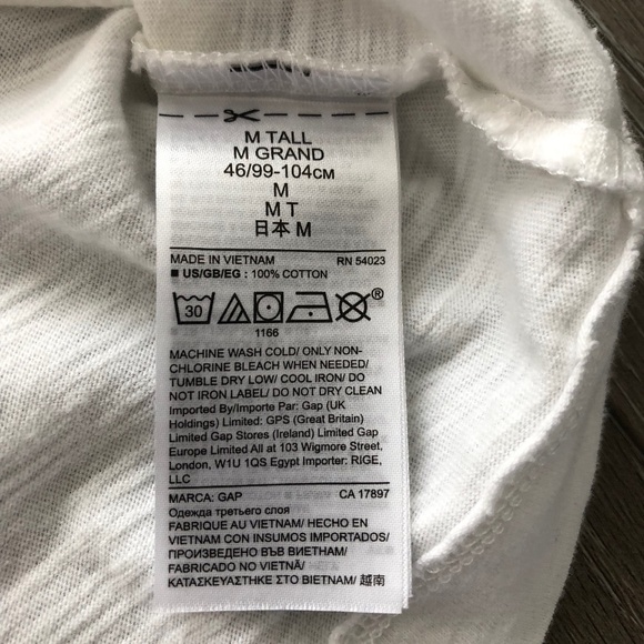 GAP Shirt-Hoodie (M-Tall) - Picture 9 of 11